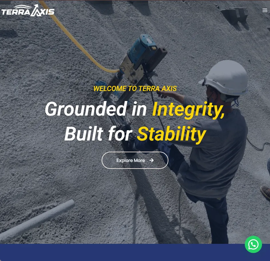 engineering company branding and corporate identity visual